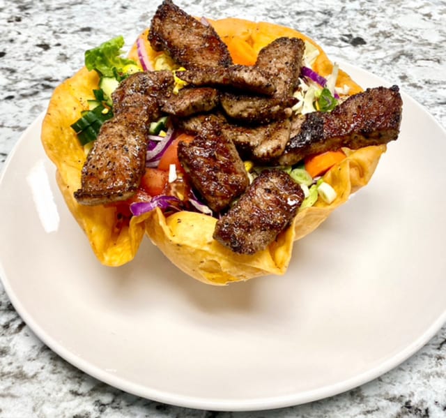 East L.A Bowl / Steak Chicken.