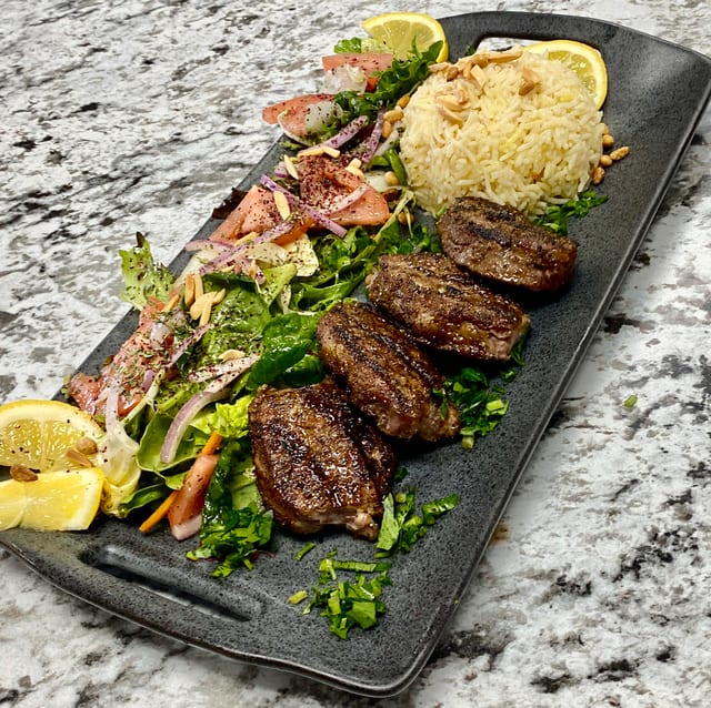 Kabob/ Steak.